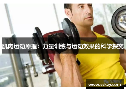肌肉运动原理：力量训练与运动效果的科学探究